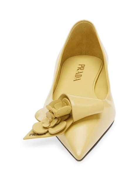 prada flat pointed toe|prada loop pointed toe flat.